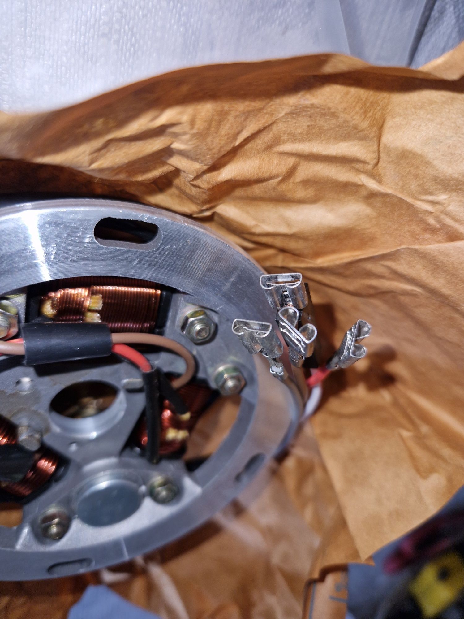 Fabrycznie nowy 6v platynkowy iskrownik zapłon stator Simson s50 s51