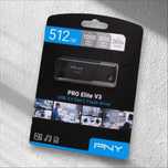 Флеш-пам'ять PNY 512gb 1000/800 USB 3.2 Drive Luxe USB Type-C Up to 40