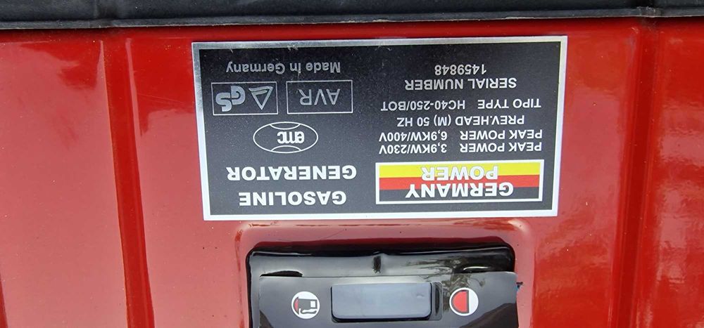 agregat prądotwórczy HOMBURG 120 XR-3_NOWY
