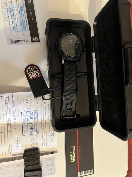 Часы Luminox Leaserblack Sea Turtle Giant XS.0321.BO