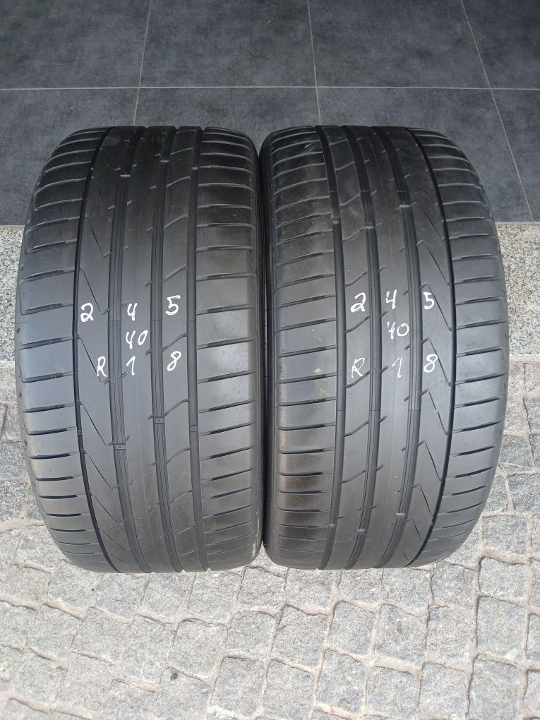 2 pneus 245 40 r18 hankook