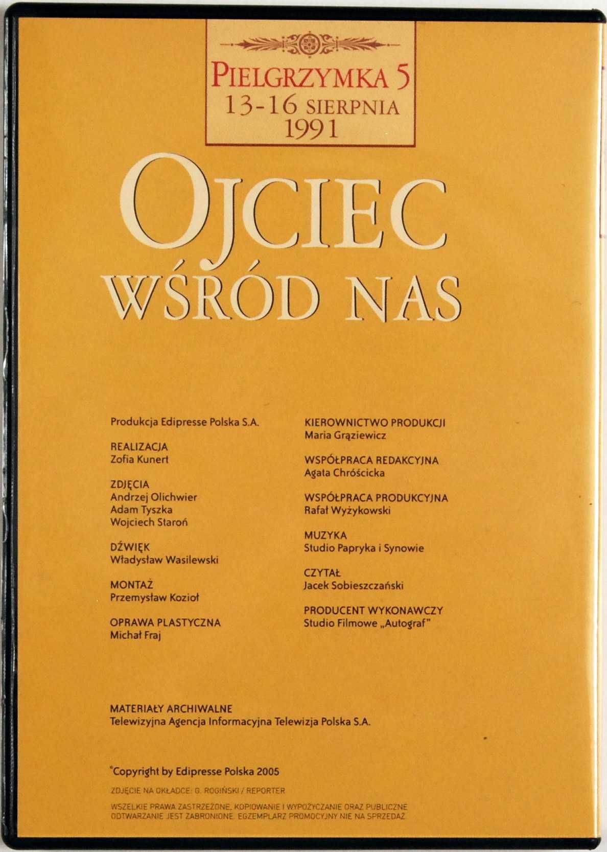 VCD Ojciec Wśród Nas - Pielgrzymka 5 s.BDB