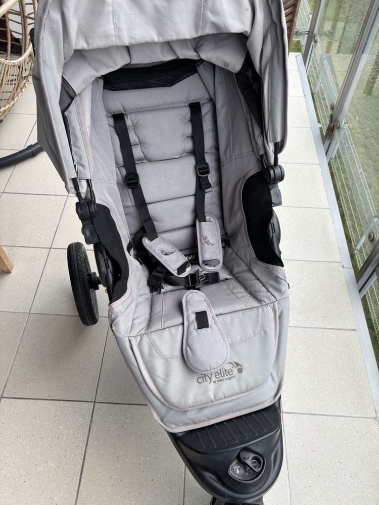 Wózek Baby Jogger City Elite, szary