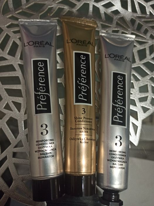 3 x odzywka do wlosów L'Oreal Preference