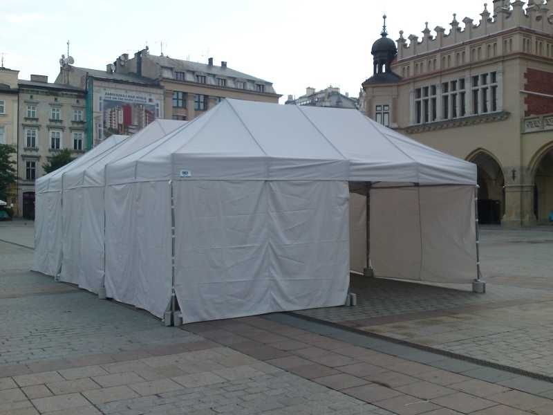Namioty, stoły, Parsole