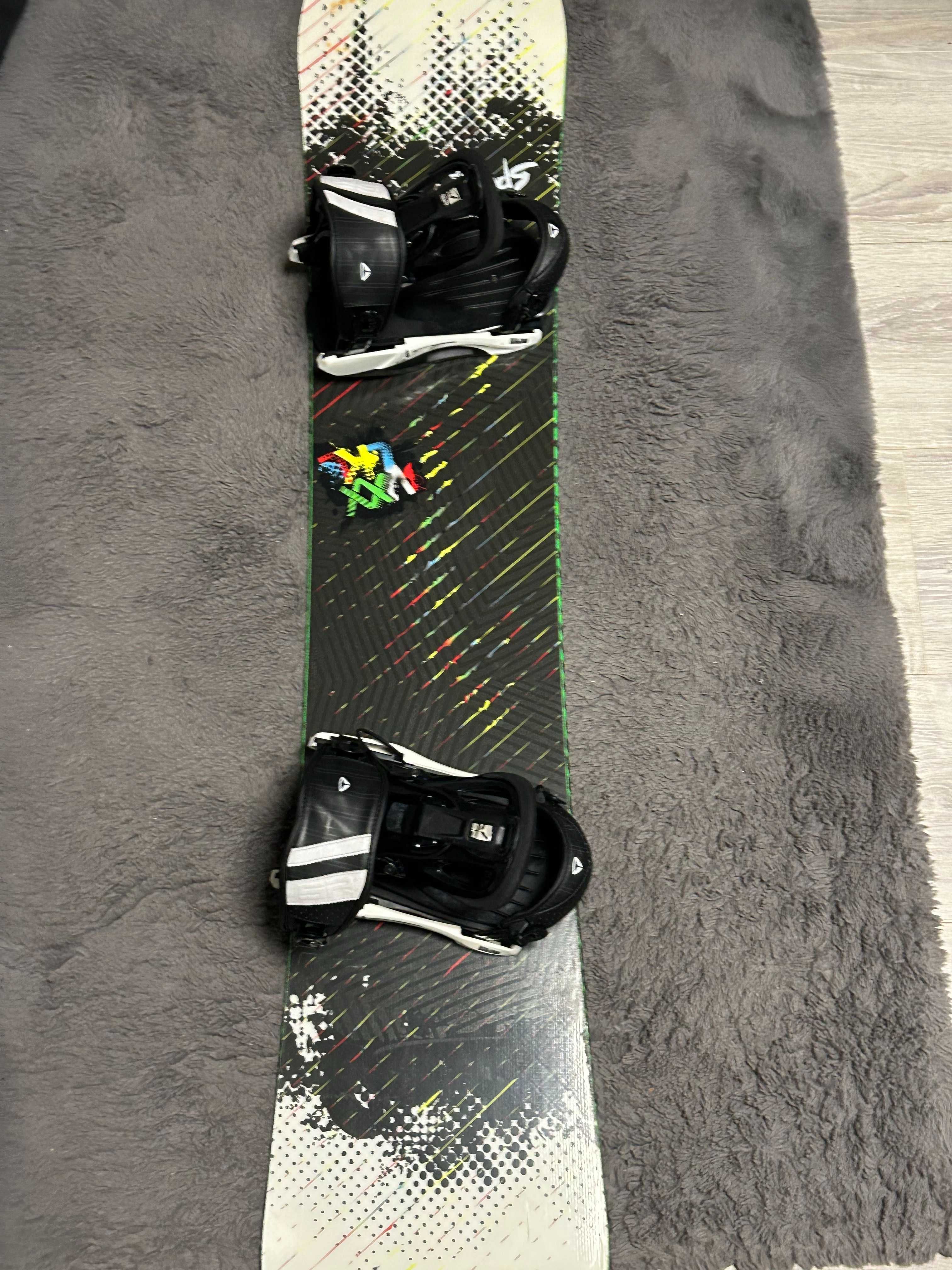 Deska snowboardowa Volkl Spade 159 + wiązania SP Fastec rozmiar L