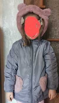 Zimowa kurtka dla dziewczynki 104