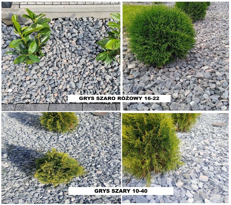 Podbudowa,Gruz betonowy,Tłuczeń,Beton,Ziemia,Piaski,Kamień Ozdobny