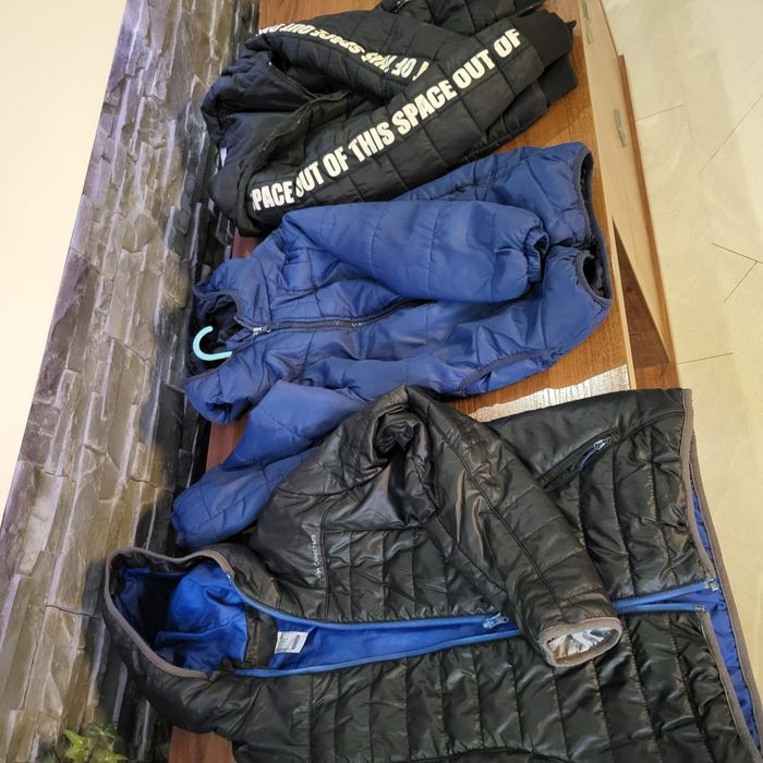 Sprzedam ubrania, kurki, buty czapki dla chłopca rozm. 128-134cm