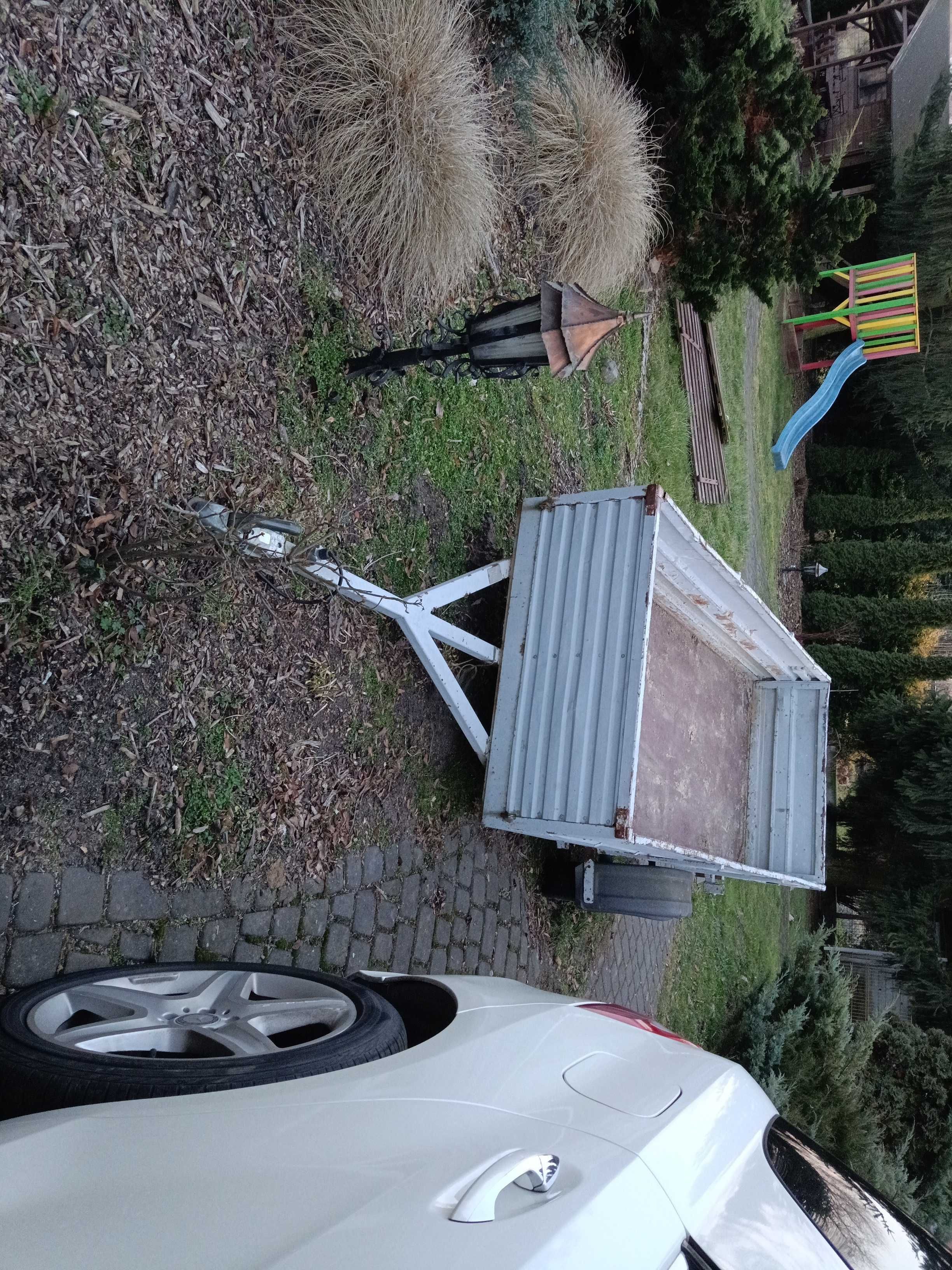 Przyczepka lekka dmc750 przyczepka z dokumentami