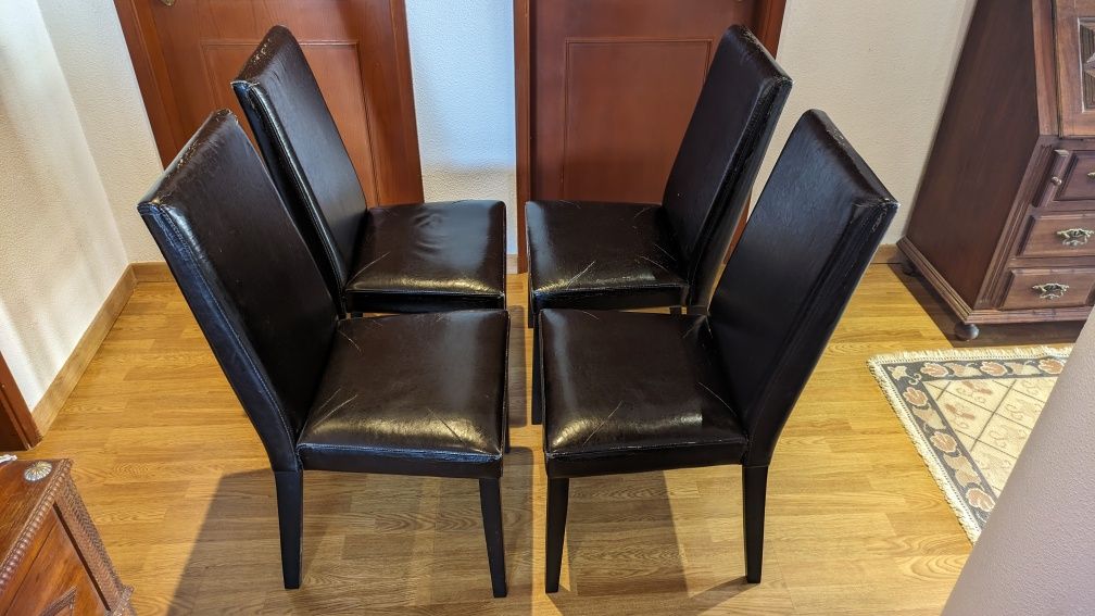 Conjunto 4 Cadeiras de Refeição