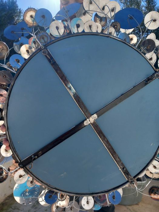 Espelho/ escultura uma verdadeira obra de arte em 3D