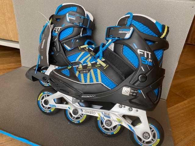 Rolki OXELO Fit 5 JR Rozmiar  (regulowany) 38-41  (nie używane)