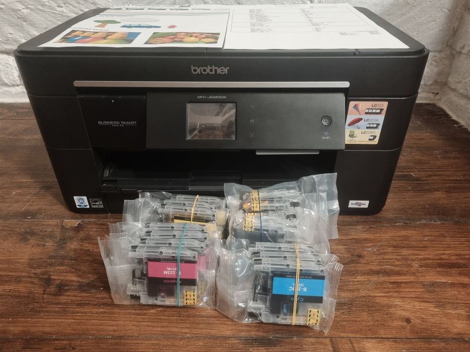 Drukarka atramentowa Brother MFC-J5320DW sprawna A4 A3 skan ksero druk