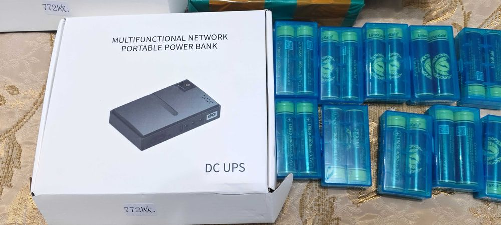 12 часов Автономии UPS 16000мА для роутера ИБП 5в 9в 12в