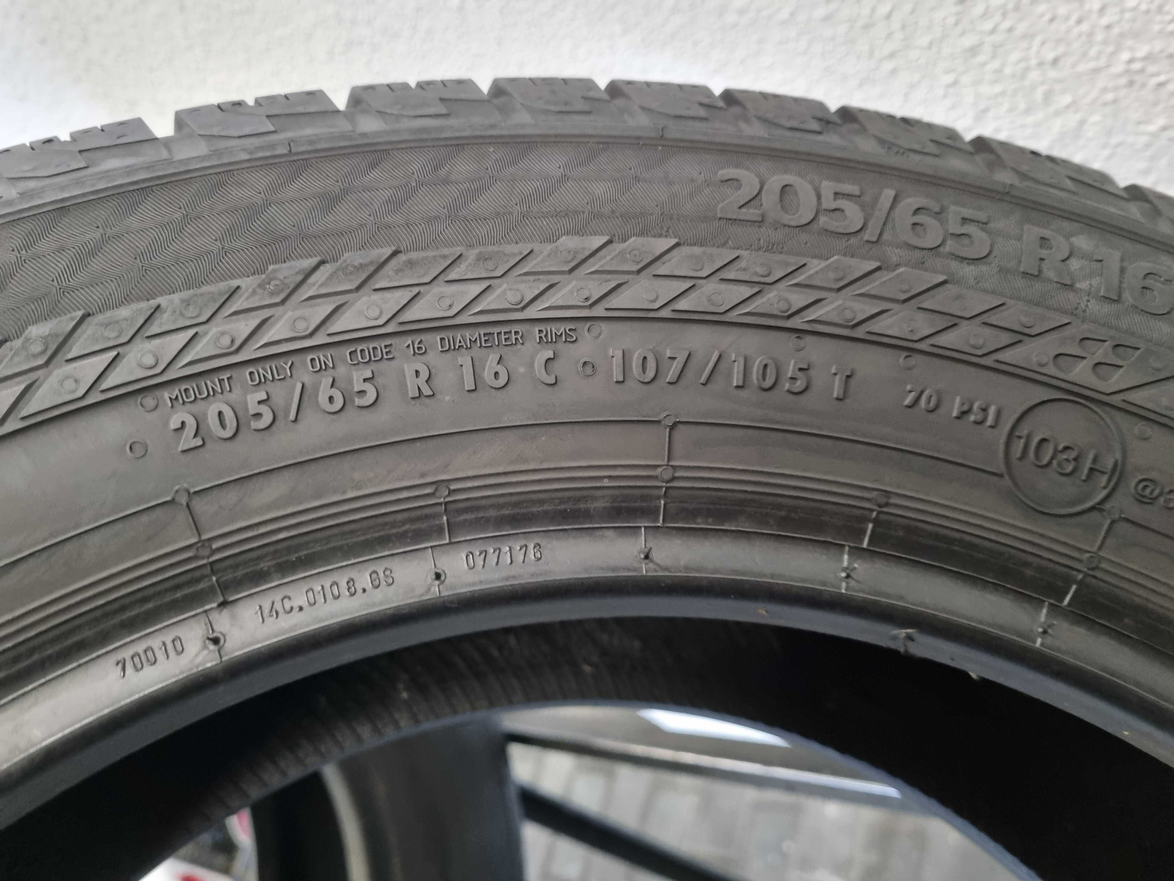 205/65/16C 107/105T Continental Van Contact 4S Dot.0319R