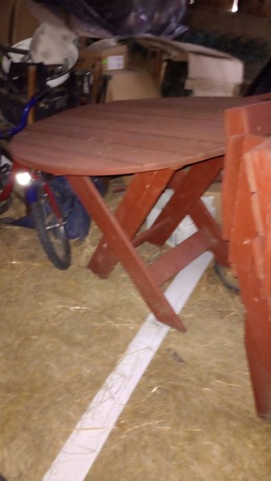 Stół ogrodowy+krzesła
