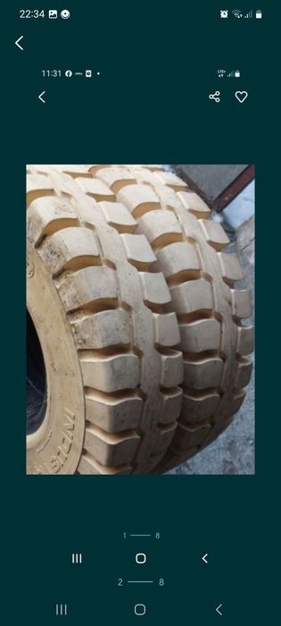 Opony koła  wózek widłowy maszyn budowlanych