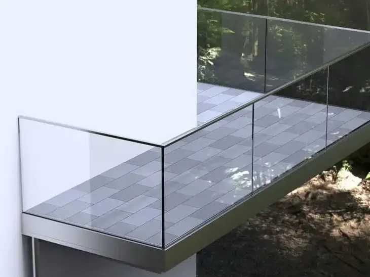 balustrada szklana balustrady ze szkłem Łuków Lublin Warszawa