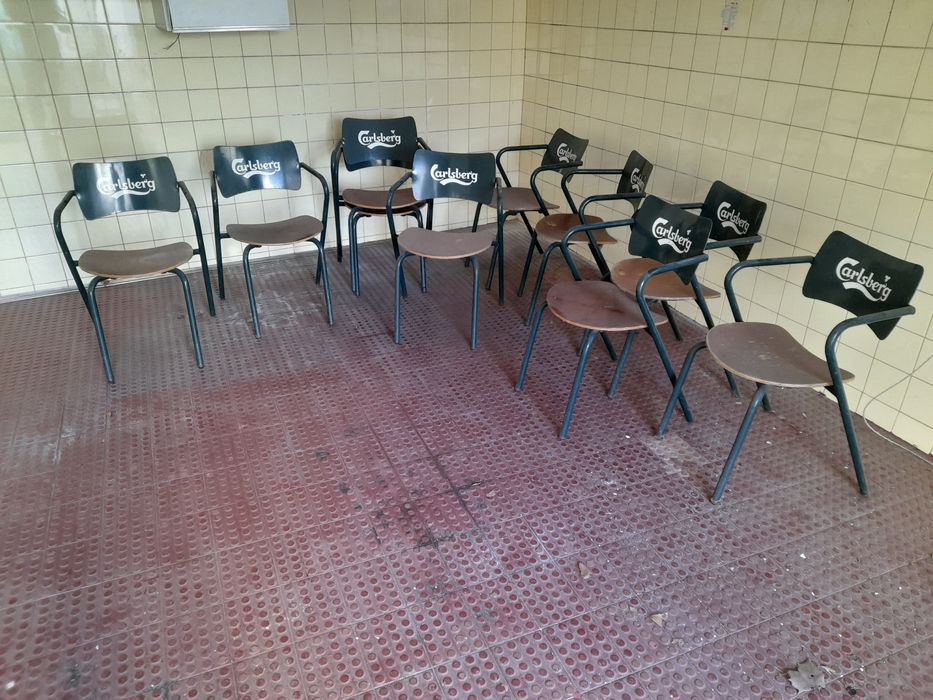 Cadeiras de explanada (carlsberg)