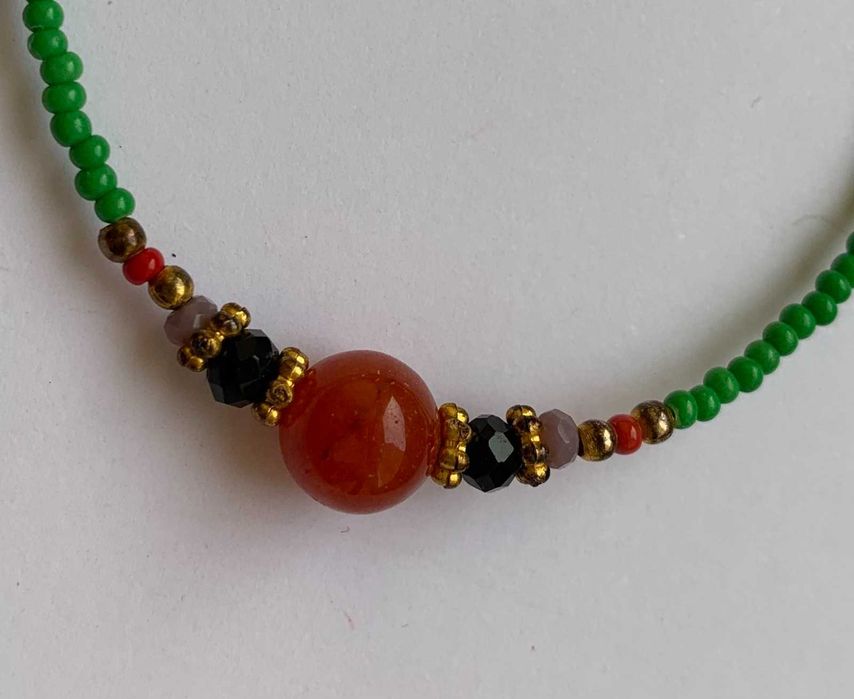 Браслет ручной работы оберег талисман амулет - подарок из Мексики