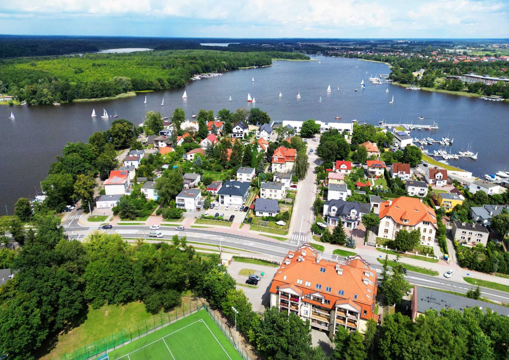 PARK VIEW - apartament nad jeziorem, przy plaży, Mazury