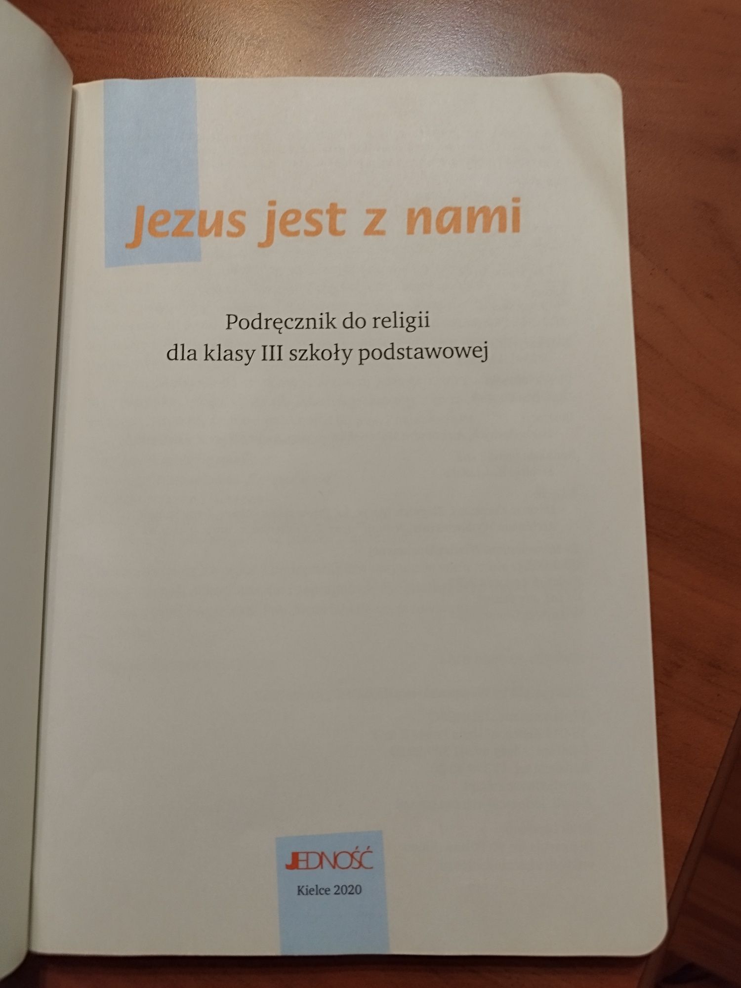 Książka do religii do klasy 3 Jezus jest z nami