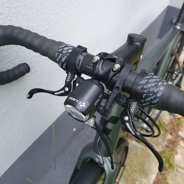 Gravel, GRX, Cube nuroad pro. Rozmiar L, turystyk, bagażnik