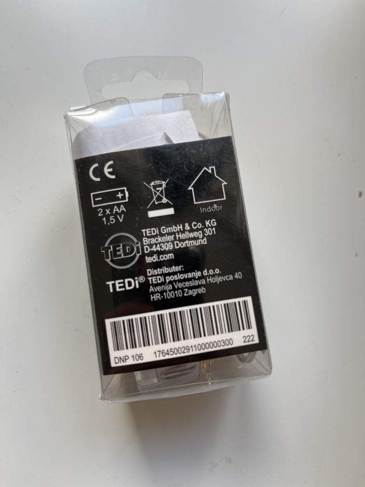lampki 40 led ciepłe światło