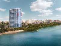 Продам видову на Дніпро 2к квартиру, ЖК Берег Дніпра, ( Грейт, Great )