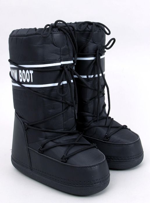 Snow Boots Wysokie Tange Black