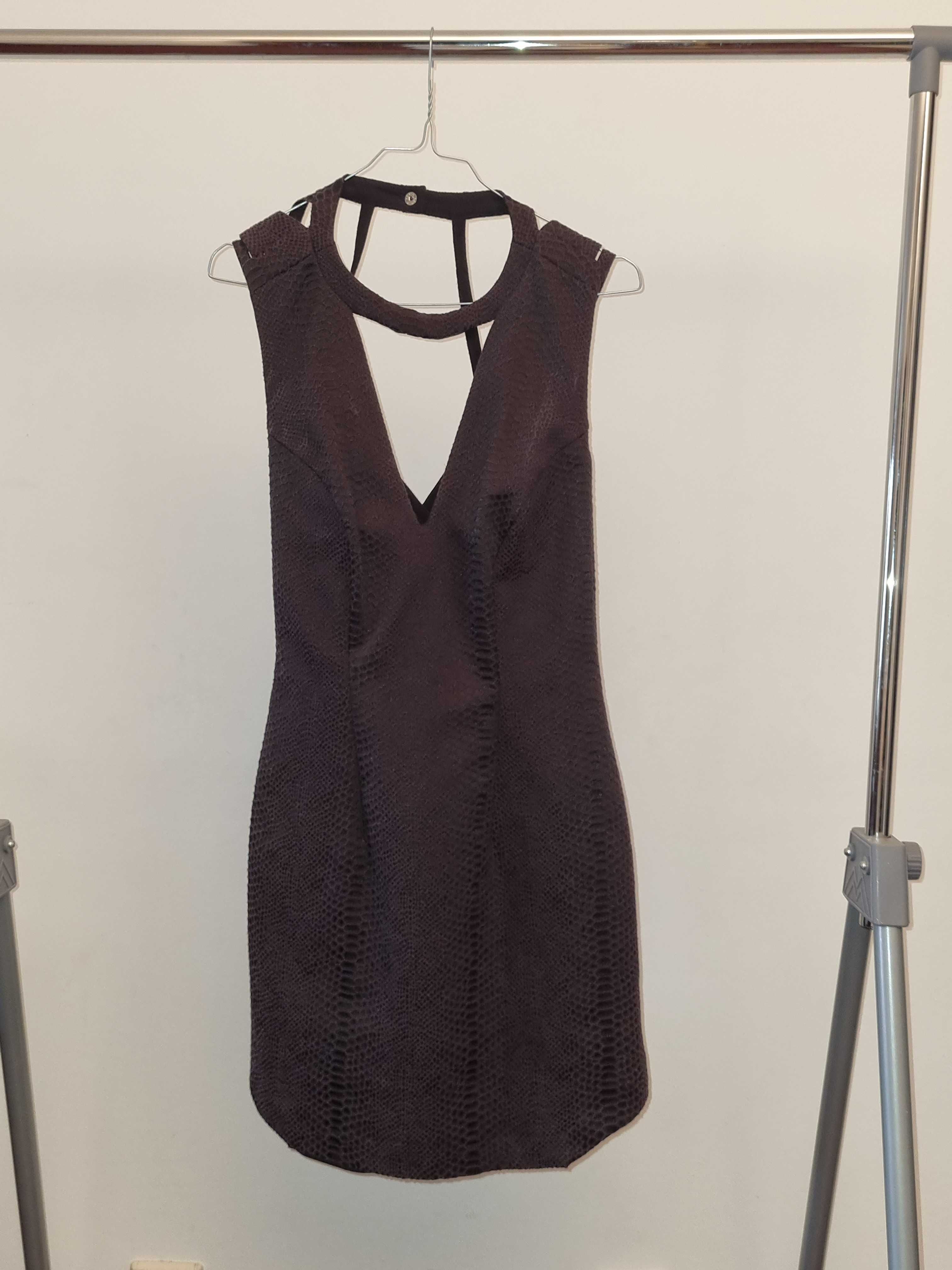 Vestido Lycra trabalhada forrado  JOHN JOHN