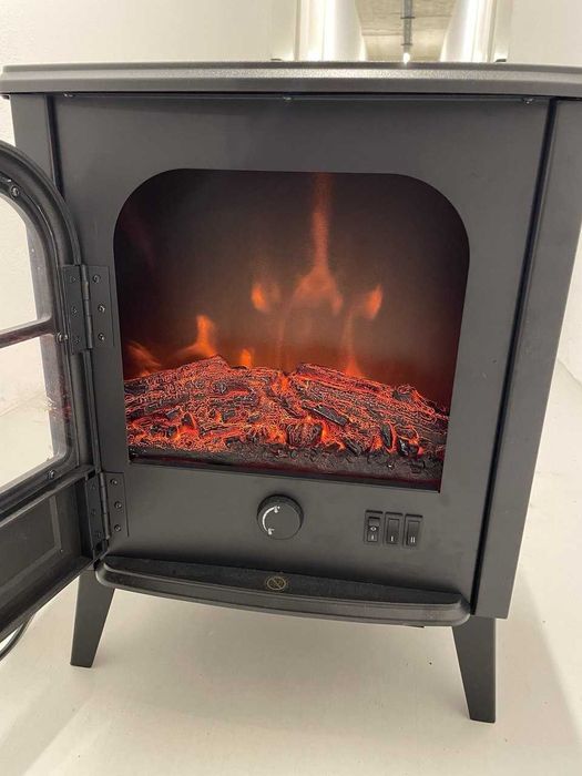 Lareira Elétrica Compacta - Design Decorativo e Eficiente