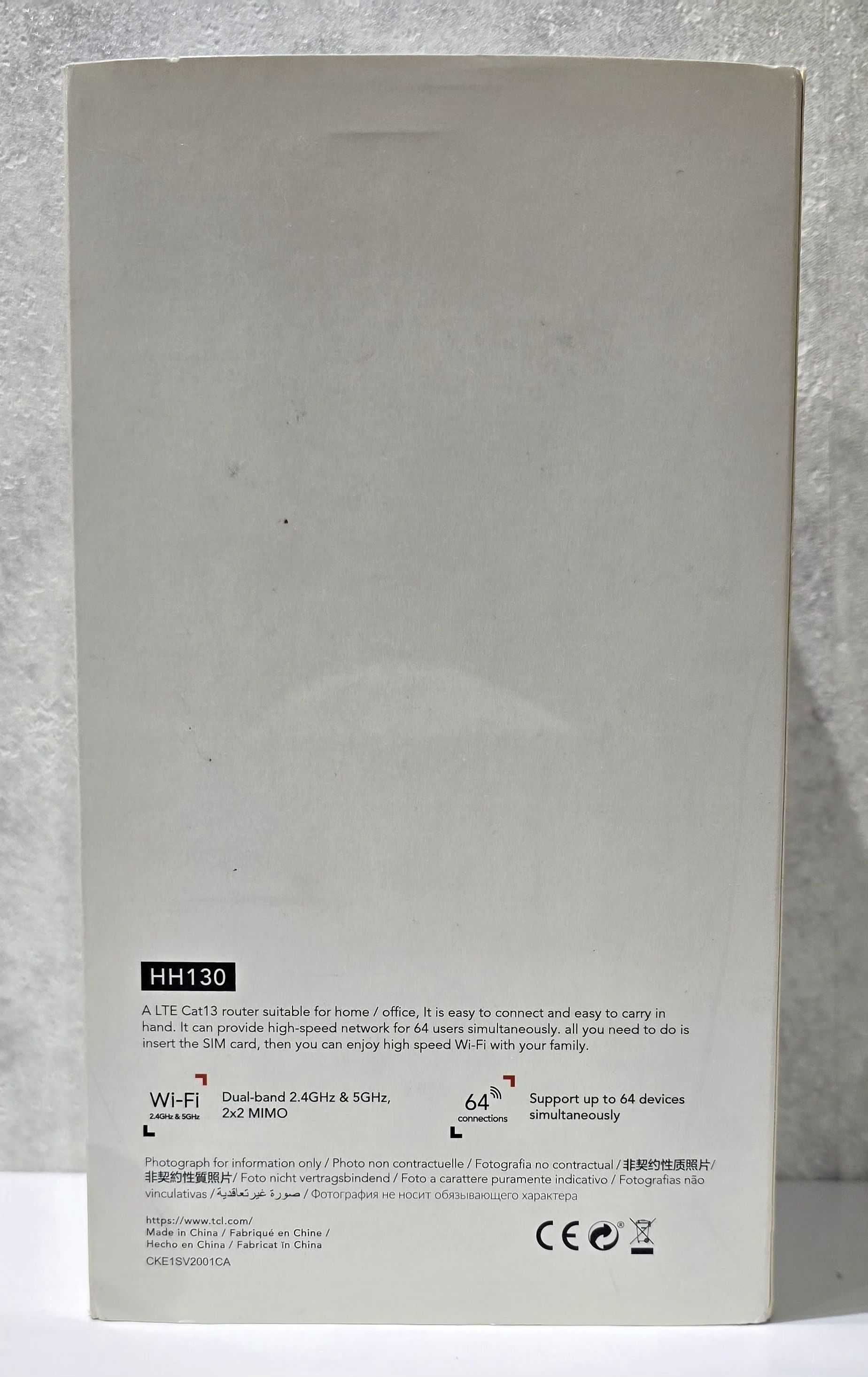 Router TCL LINKHUB HH130VM LTE Cat13 Home Station