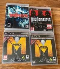 Ігри Sony PlayStation 3: Wolfenstien, Alone in the Dark, Metro, Quake