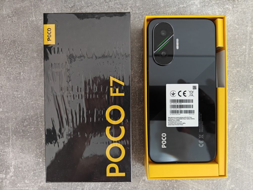 Poco F7, 12/512 чорний, офіційний