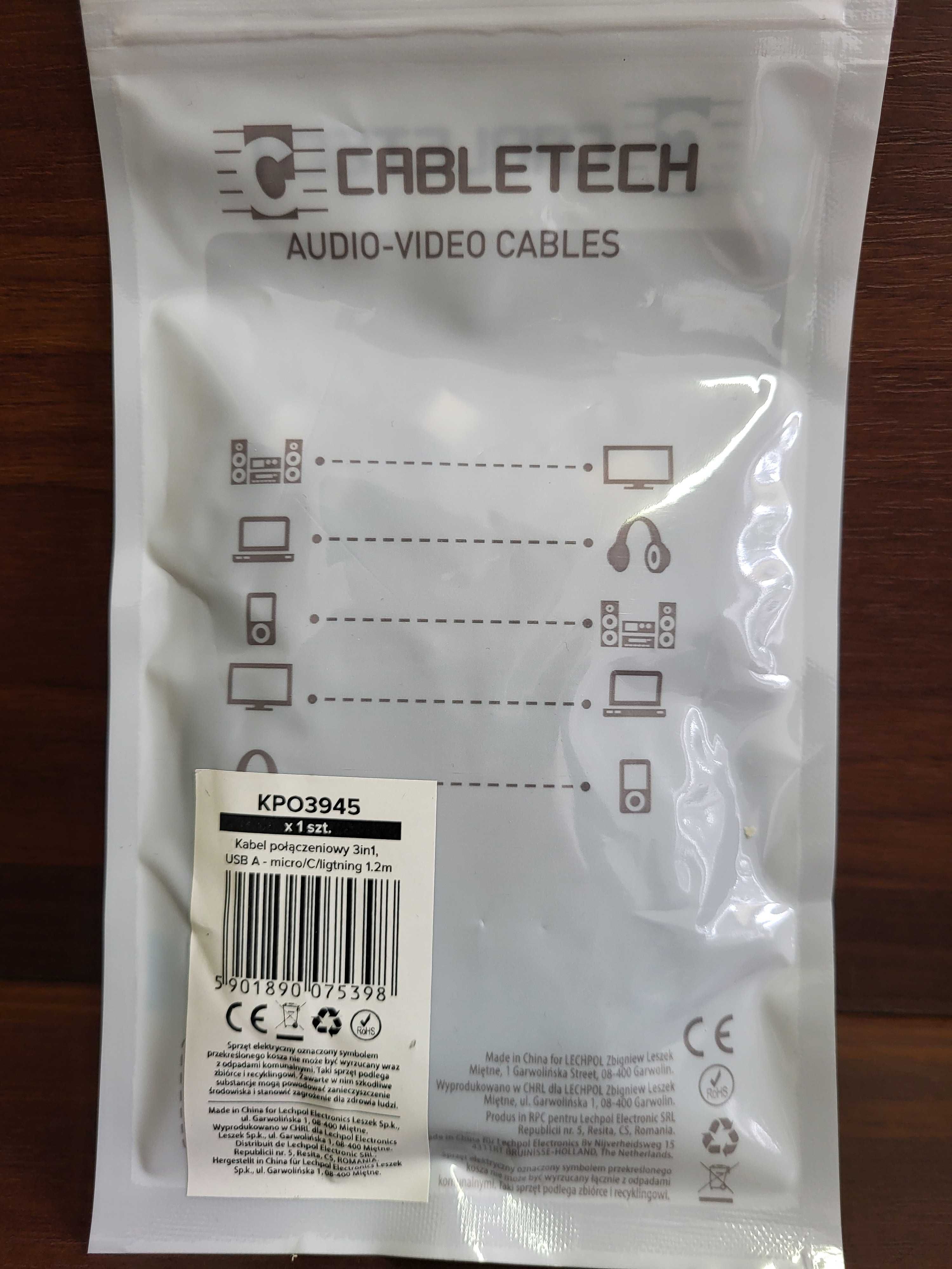 Kabel 3in1 CableTech