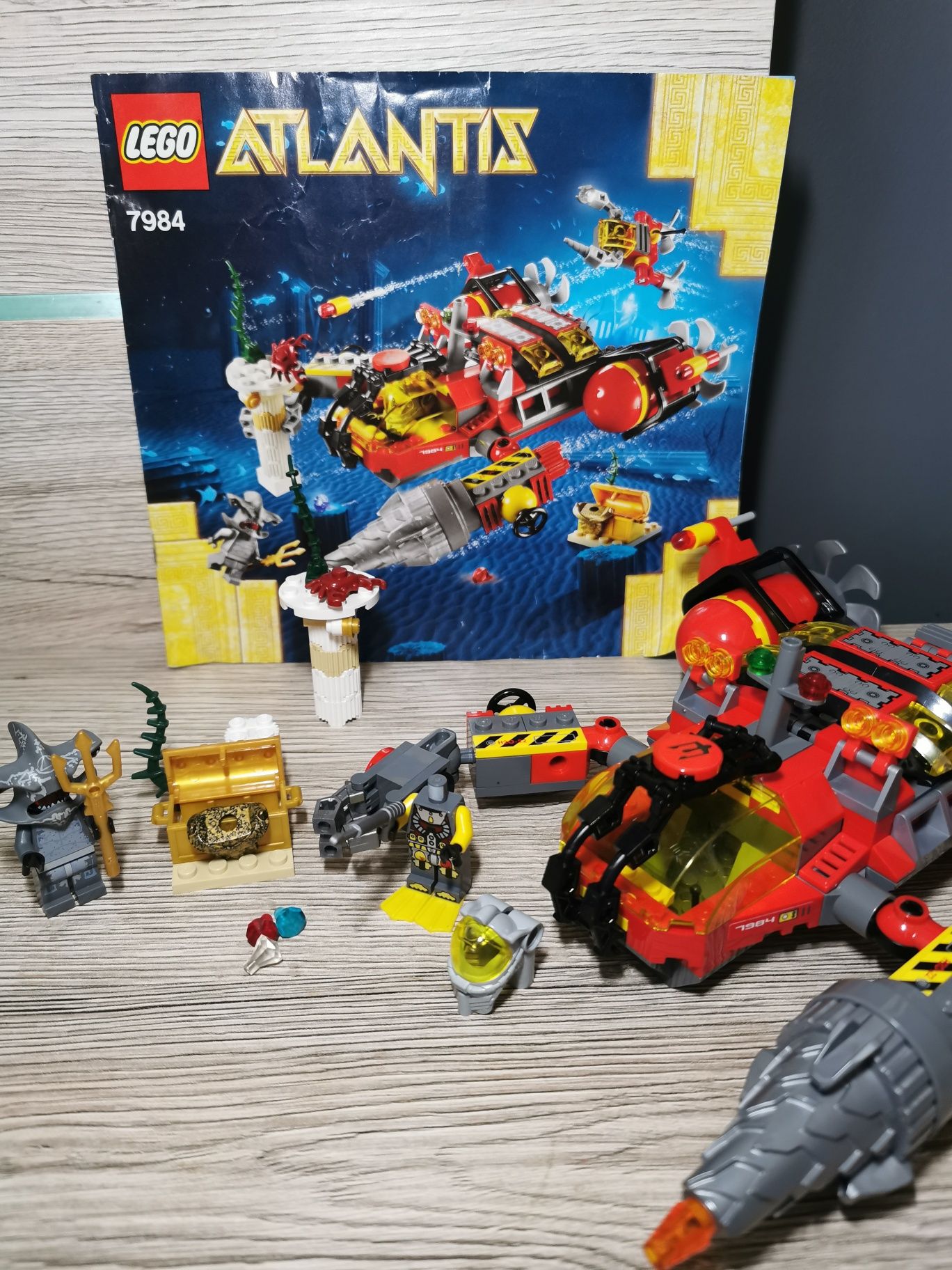 Lego Atlantis 7984 Niszczyciel głębinowy