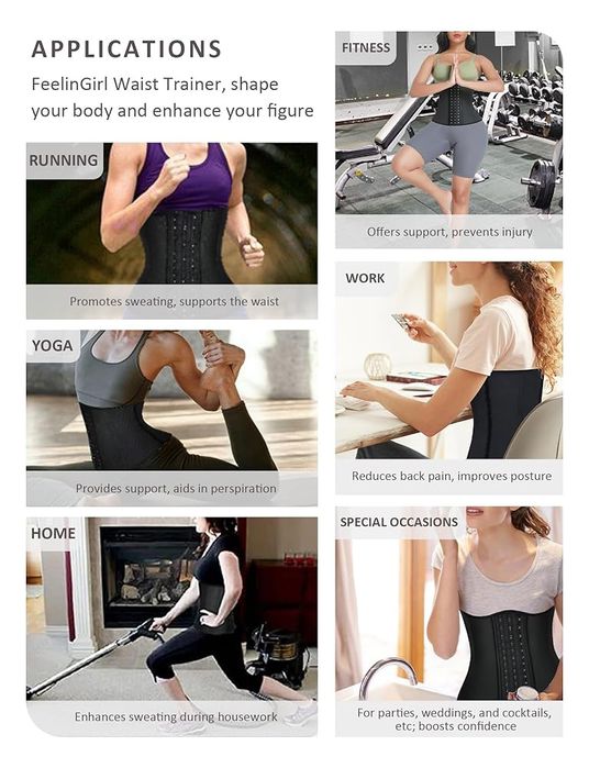 Женский корсет FeelinGirt Waist Trainer, корректирующий