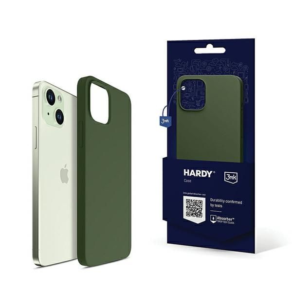 Etui 3Mk Hardy Case Iphone 15 Plus / 14 Plus 6.7" Zielony Magsafe