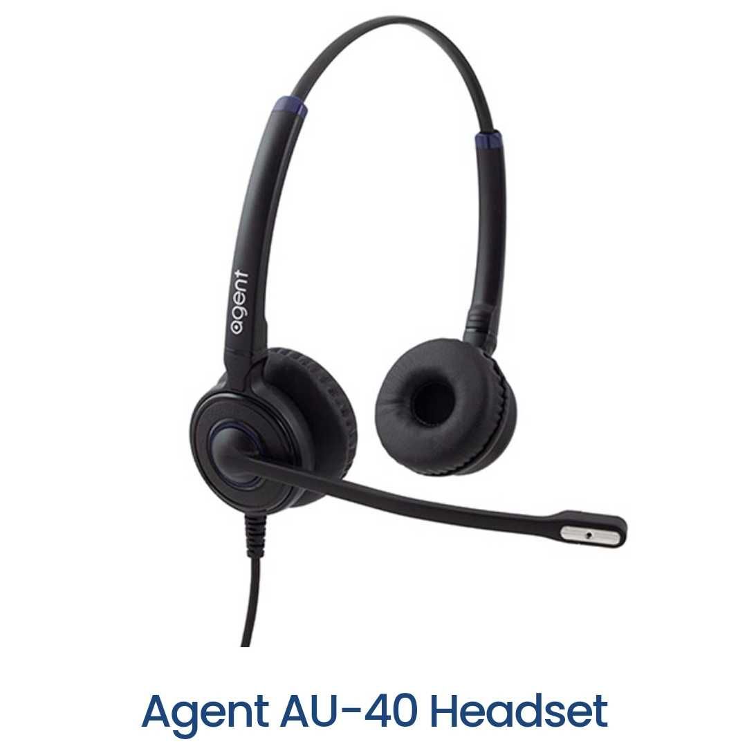 Гарнітура USB бінауральна Agent AU-40.