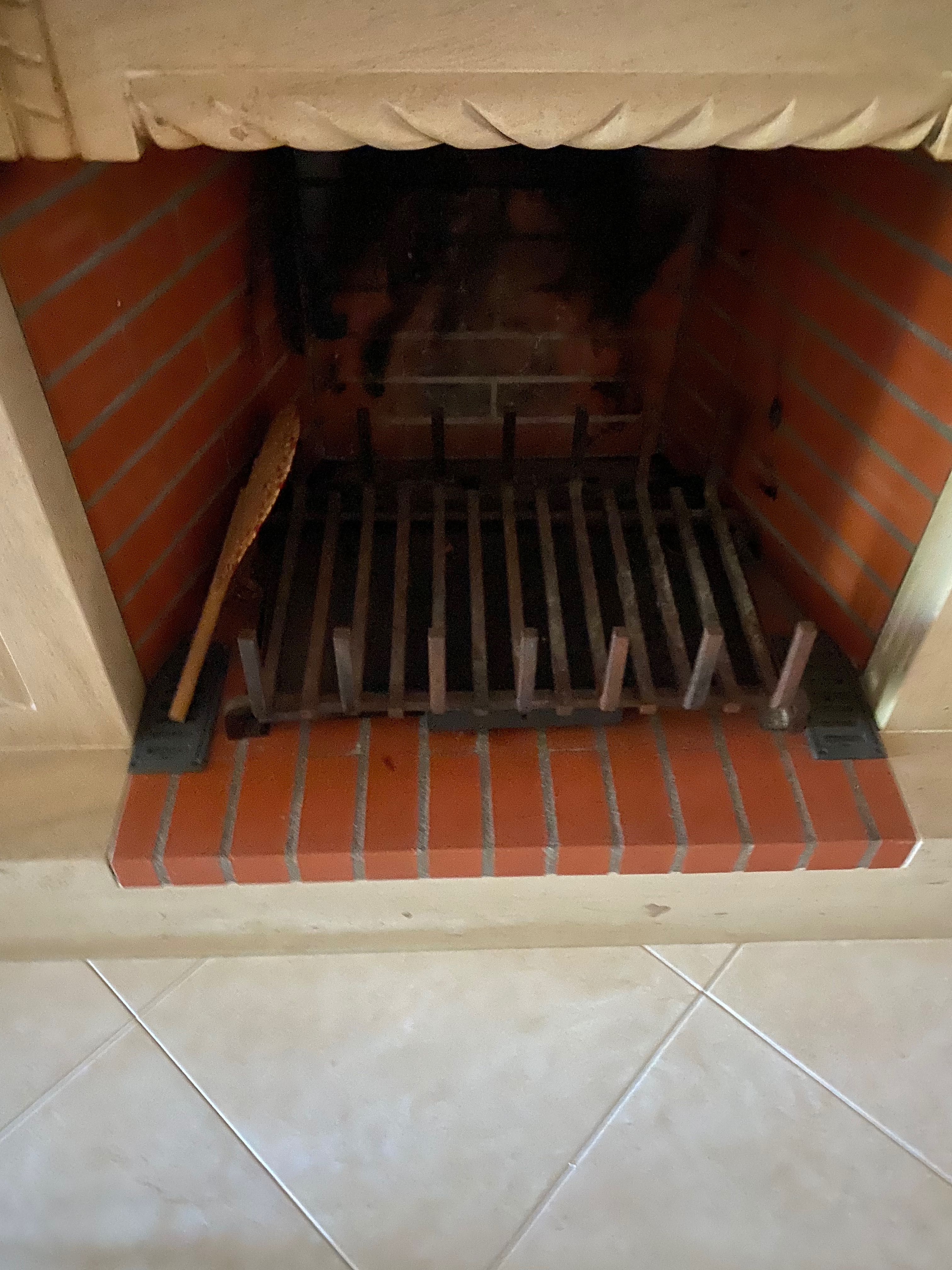 Utensílios lareira em ferro