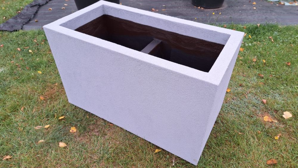 PROMOCJA Termo donice ogrodowe tarasowe 100x50x55 Szary