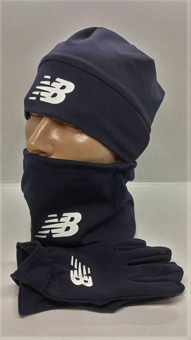 Шапка Баф Рукавиці Nike NB Joma Комплект 3в1 спортивний