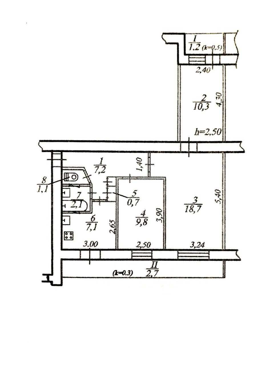 Продам 3к квартиру ж/м Красный камень, дом 4