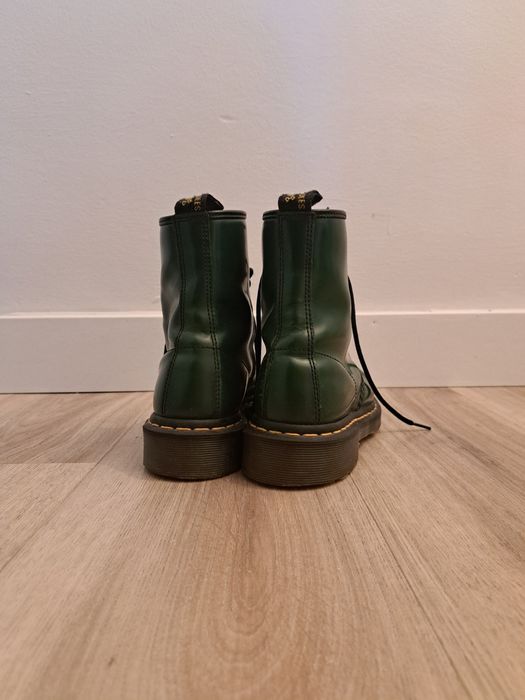 Botas Dr Martens (cor verde)