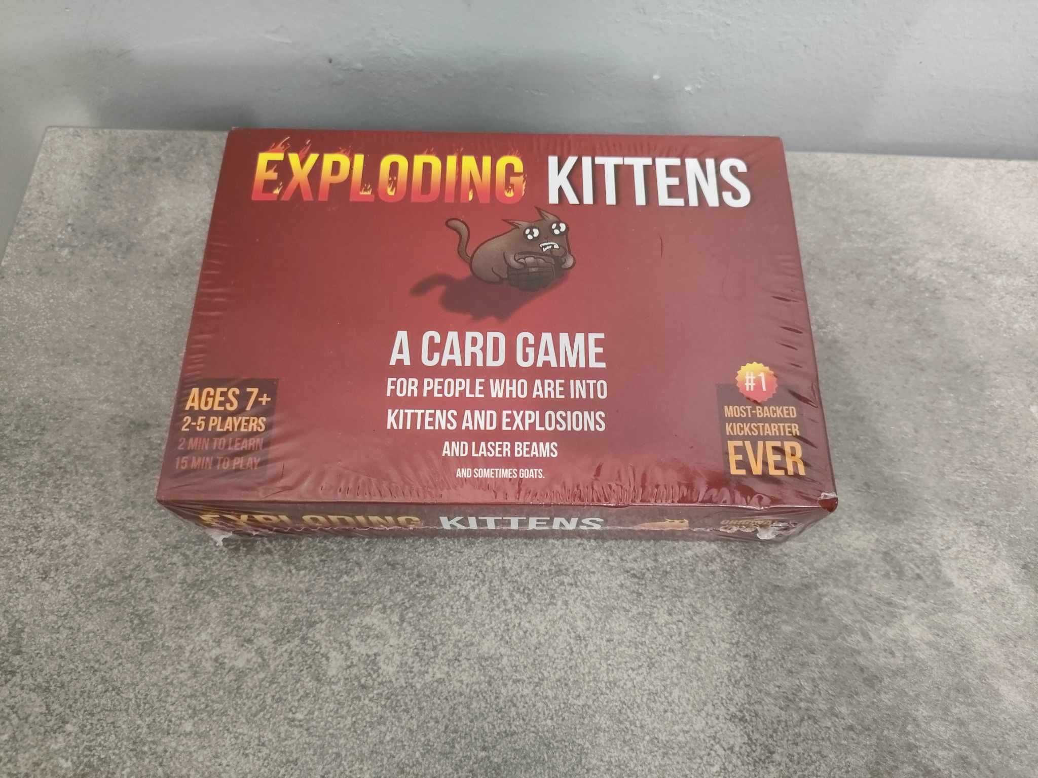 Eksplodujące Kotki / Exploding Kittens wersja angielska