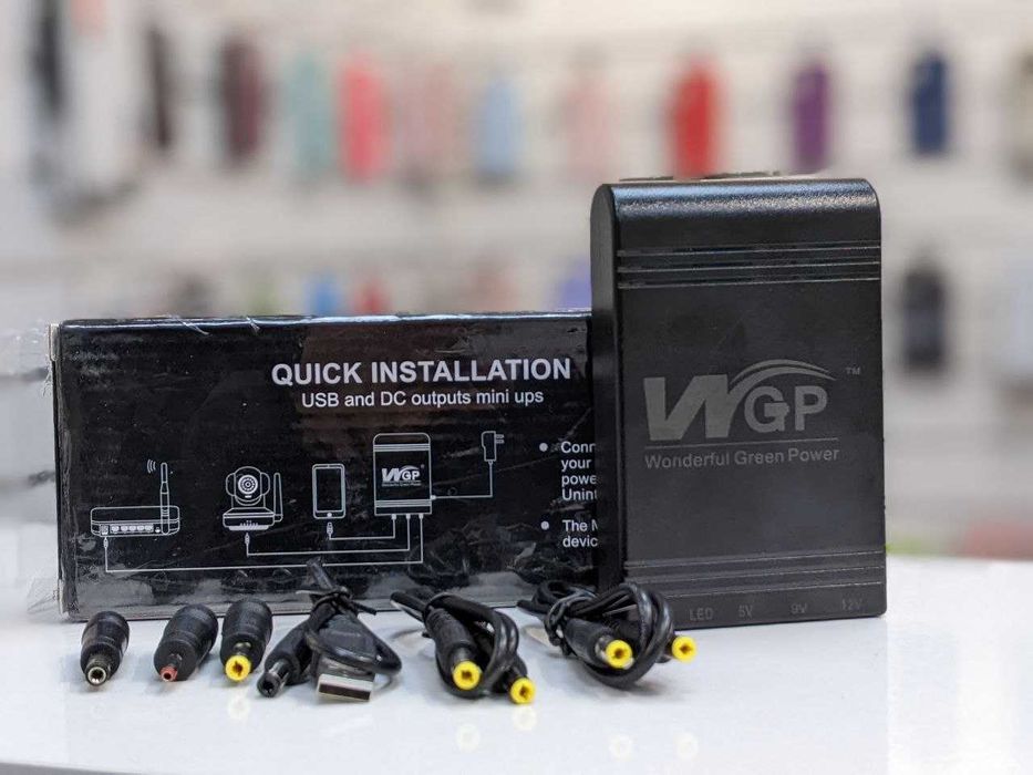ДБЖ для роутерів WGP 103 UPS 5V 9V 12V 8800 mAh Black