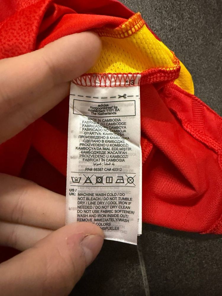 Koszulka adidas Hiszpania 2024 | Wersja Authentic | Pedri #26