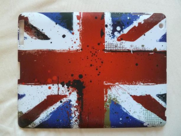 Etui ochronne dla tabletu iPad 2, 3, 4  Motyw: flaga Wielkiej Brytanii
